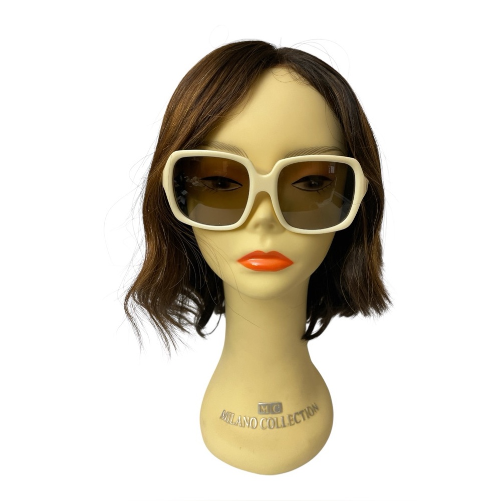 Burberry White Square Frame Sunglasses B4044 3038/13